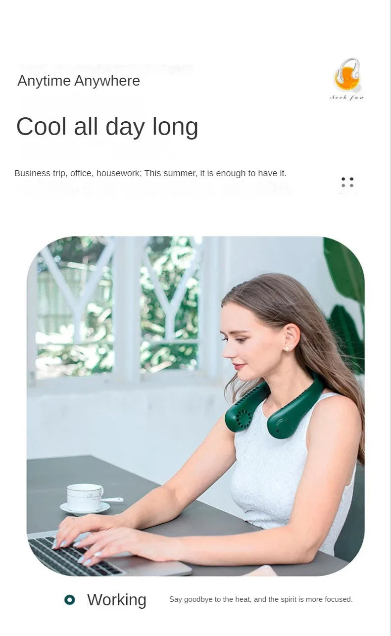 Portable Neck Fan