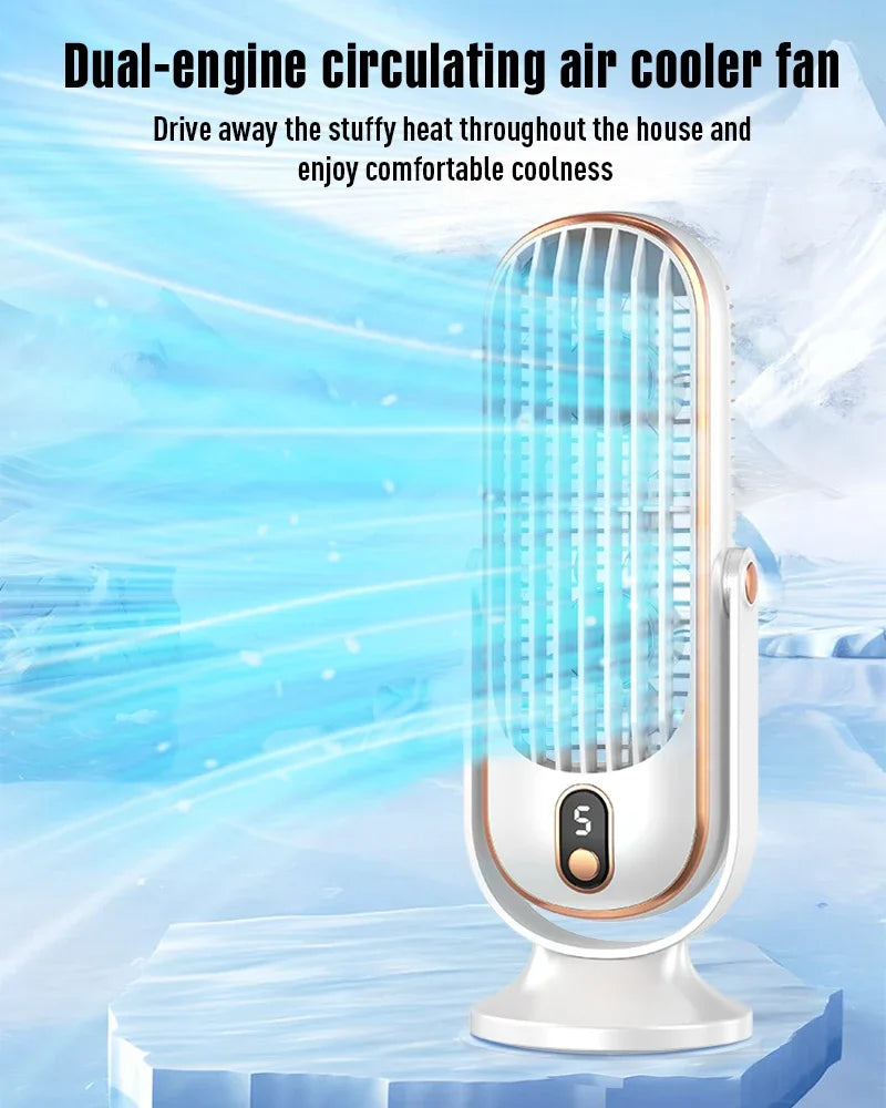 Portable desktop fan