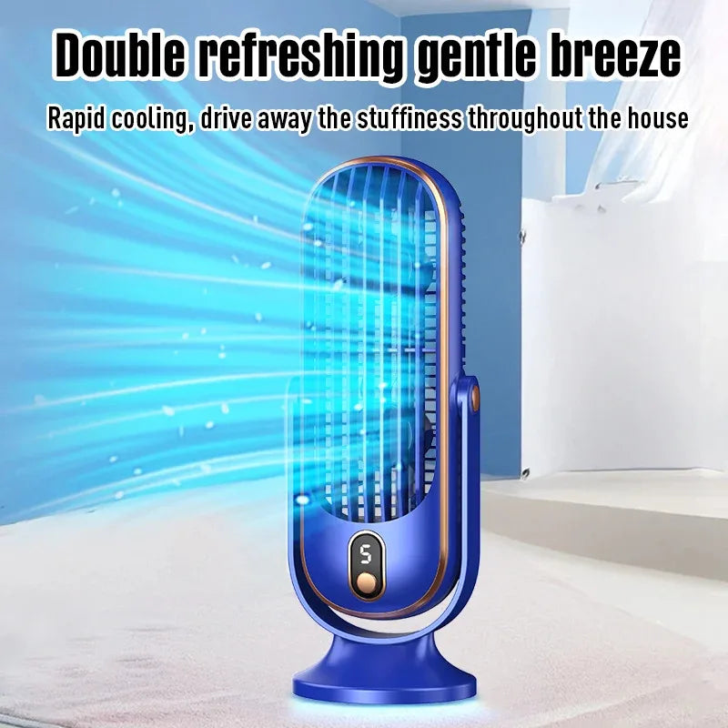 Portable desktop fan