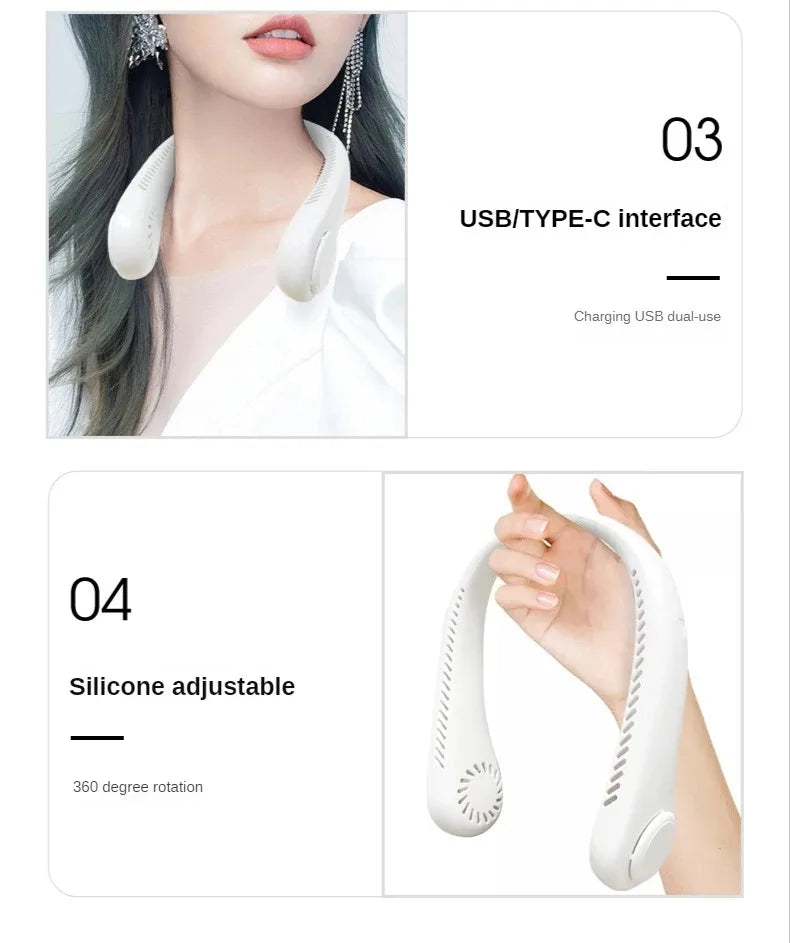 Portable Neck Fan
