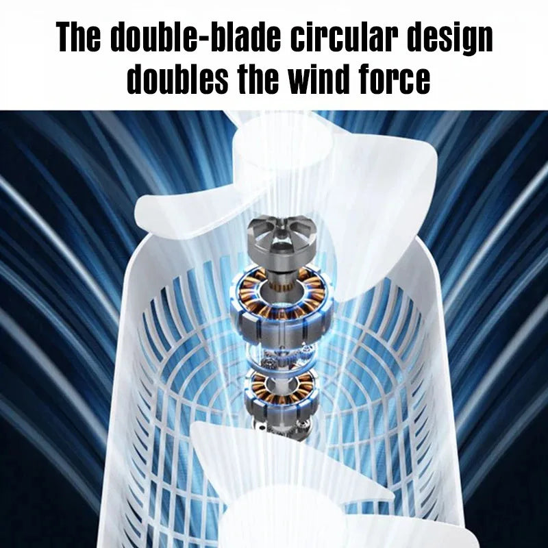 Portable desktop fan